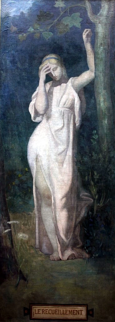 Pierre Puvis de Chavannes - 117, La meditazione, Musée d'Orsay, Parigi